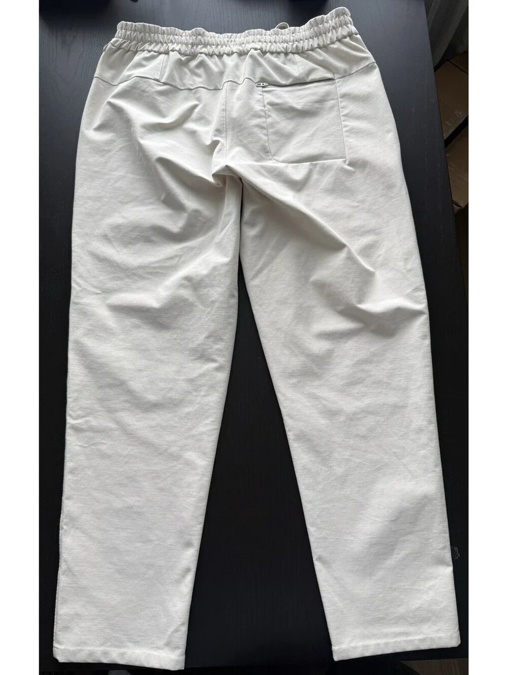 Lululemon Men's Bowline 30” Pant Utilitech XL White Ivory Drawstring Jogger